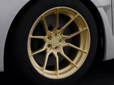 Option Lab R716 Aftermarket Wheel Low-poly 3D model