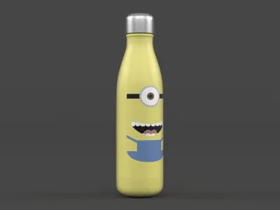 Water Bottle 3D model