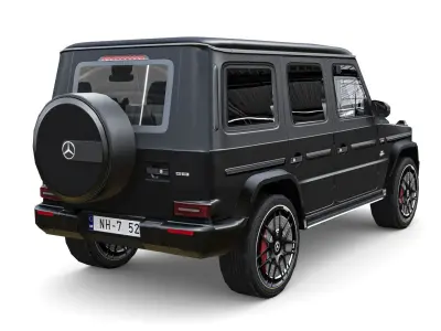 Mercedes-Benz AMG 63G 2020 Low-poly 3D model