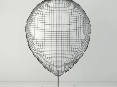 Faux Turtle Shell Sculpture 3D model
