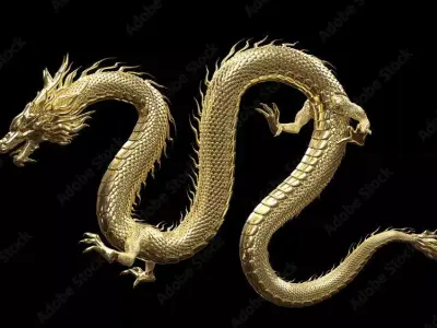 drago Low-poly 3D model