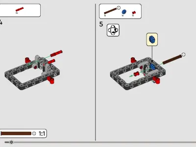 TwindBricks3D - 42153 NASCAR Next Gen Chevrolet Camaro ZL1 3D print model
