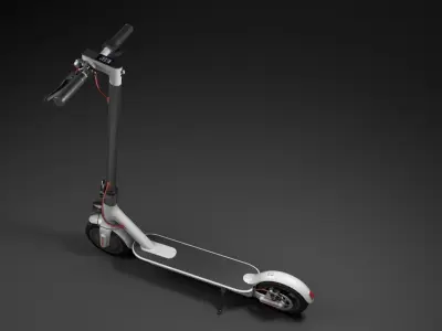 3D Collection of 5 versions of scooters 3D model