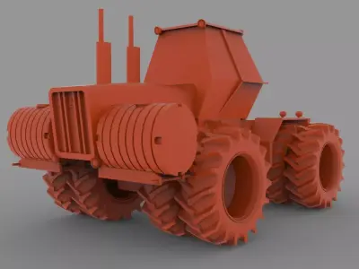 Allis-Chalmers 8550 3D print model