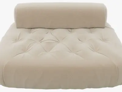 Baxter Mademoiselle Small Sofa 3D model