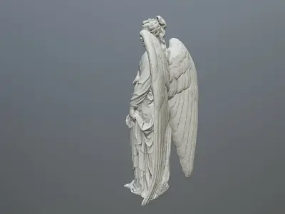 Angel Statue 05 3D print model