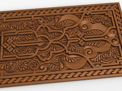 arabic ornament  1 3D model