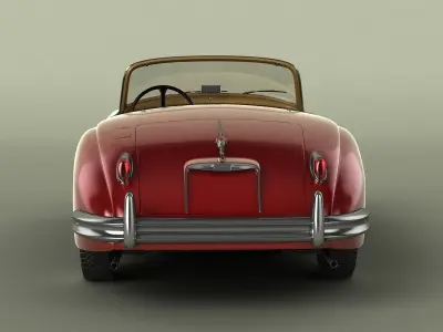 Jaguar XK150S 3D model