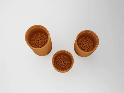 Garden Flower Pot 3D Model Low-poly 3D model