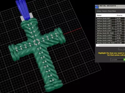 cross 3D print model 16
