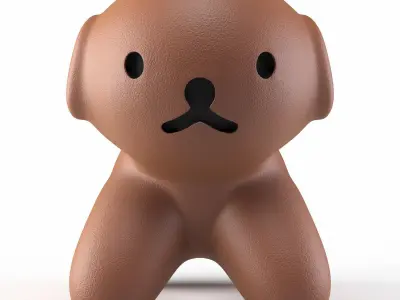 Snuffy Sitter 3D model