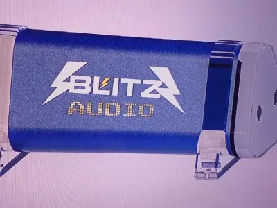 Mega capacitor blitz audio 3D print model