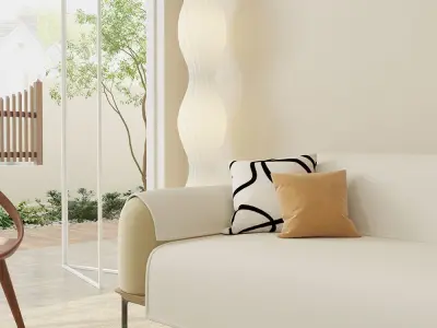  Century interior scene 3D model