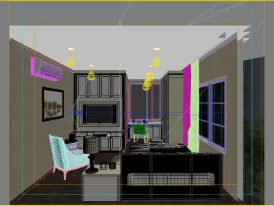 bedroom 5 3D model