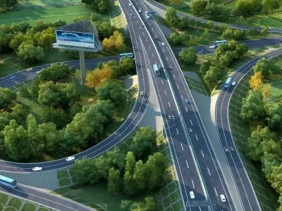 Twilight Highway 3D model