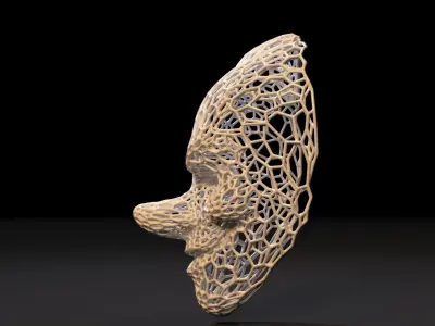 Scary Payday mask 3D print model