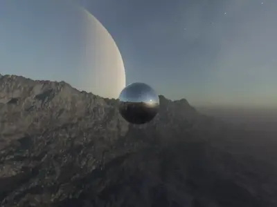 Alien Planet HDRI Free Free low-poly 3D model