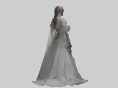 Deadbride Model 1 Low-poly 3D model