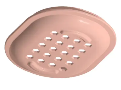 Exquisite Soap Dish 3D print model