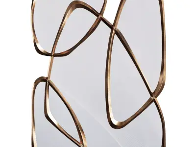 mirror ZETA 0833 Low-poly 3D model