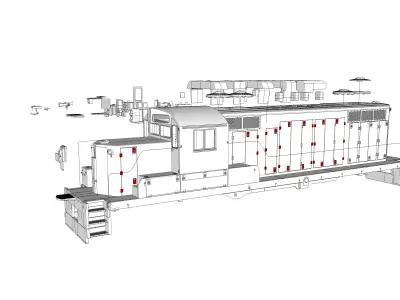 Paducah Geeps GP-8 GP-10 O 1-48 3D print model