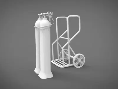 welding gas 3D print model