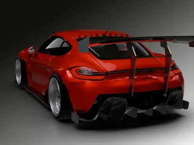 Porsche Cayman  3D model