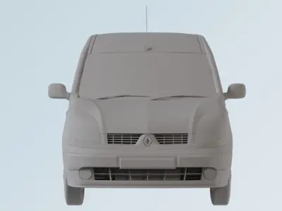 Car - Renault kango 3D model