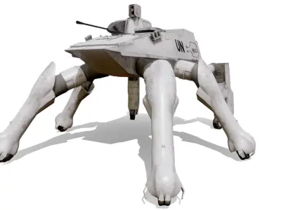 Type 98 RADHA Multiple Combat Command Labor Free low-poly 3D model