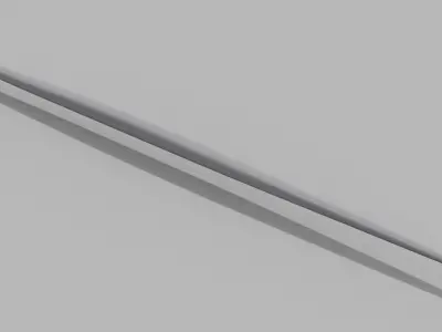 Green Emerald Boa Snake Shape 3D model