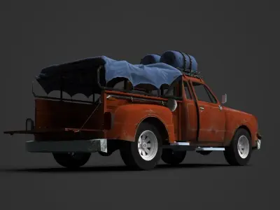 Transportation pickup 3D model