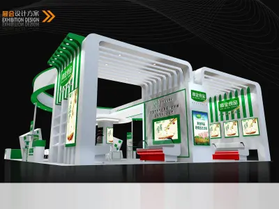 Exhibition - Area - 19X12-3DMAX2009-08 3D model