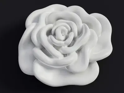 Rose Bloom 3D print model