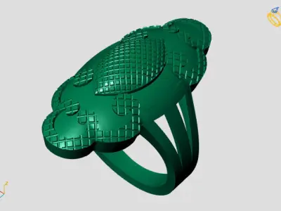 Women Plain Ring STL Models Womens Ring 3dmodels 3D print model 3D print model 26