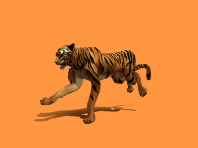 LordCheetah Low-poly 3D model