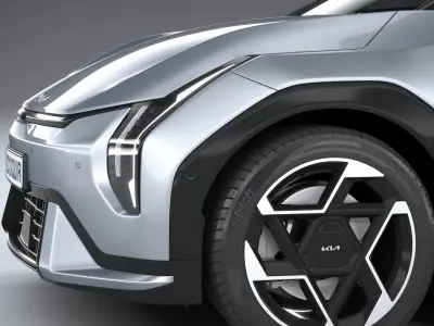 Kia EV4 Hatchback GT 2026 3D model