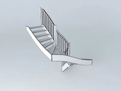 Staircase normal Free 3D model