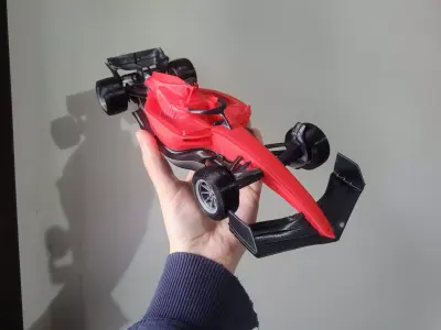 3D Printable 2022 F1-75 FORMULA ONE CAR 3D print model