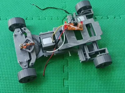 rc car base chassis 3D print model