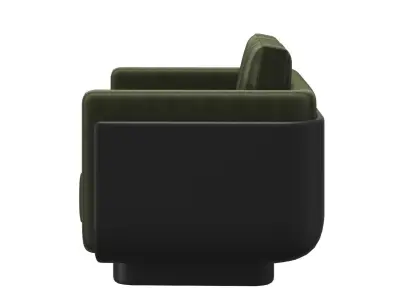 The invisible collection Ebisu armchair by Charlotte Biltgen 3D model