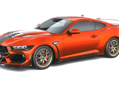 Shelby S650 Super Snake 2026 3D model