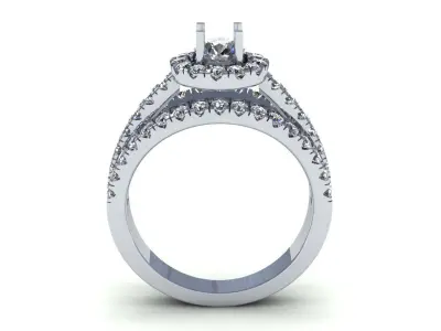 Great Love Wedding Ring 365 3D print model