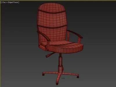 furniture chair officechair luxury  3D model