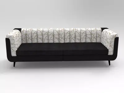 The Aurora Luxe Sofa 3D model