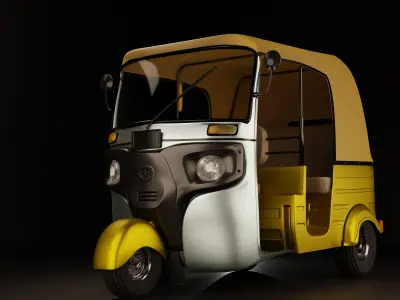 tricle bajaj Free 3D model