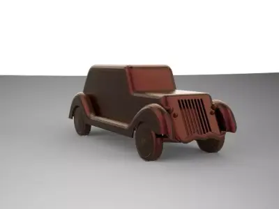 luxurious-toy-car 3D model