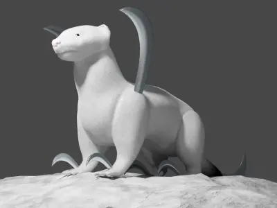 Japanese Yokai - Kamaitachi 3D model