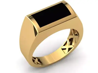 Onyx Ring 3D print model
