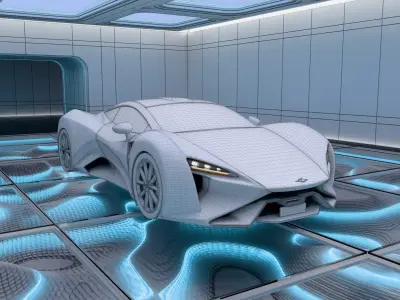 Cars Bundle 01  - 5 assets 3D Model Pack