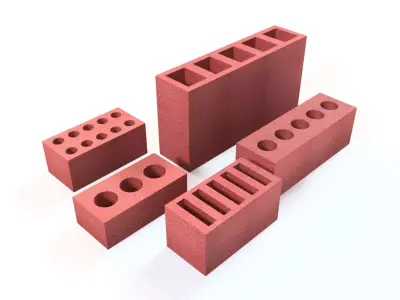 brick bricks 3D model